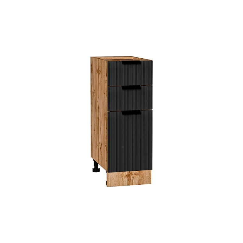 Шкаф нижний с 3-мя ящиками Евро Лайн