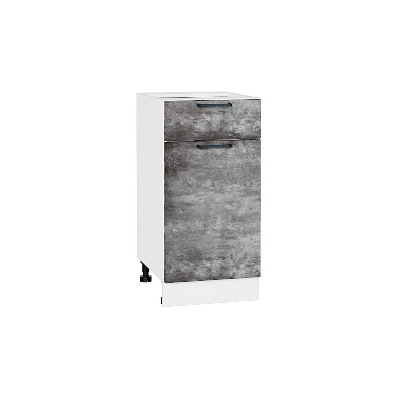 Шкаф нижний с 1-ой дверцей и ящиком Флэт