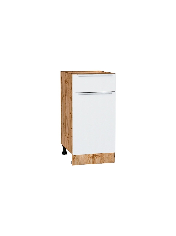 Шкаф нижний с 1-ой дверцей и ящиком Фьюжн