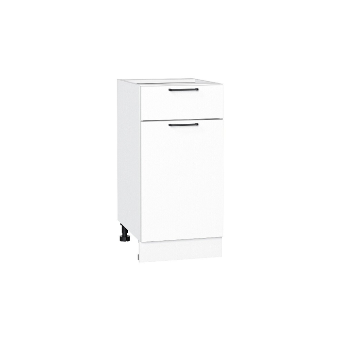 Шкаф нижний с 1-ой дверцей и ящиком Флэт