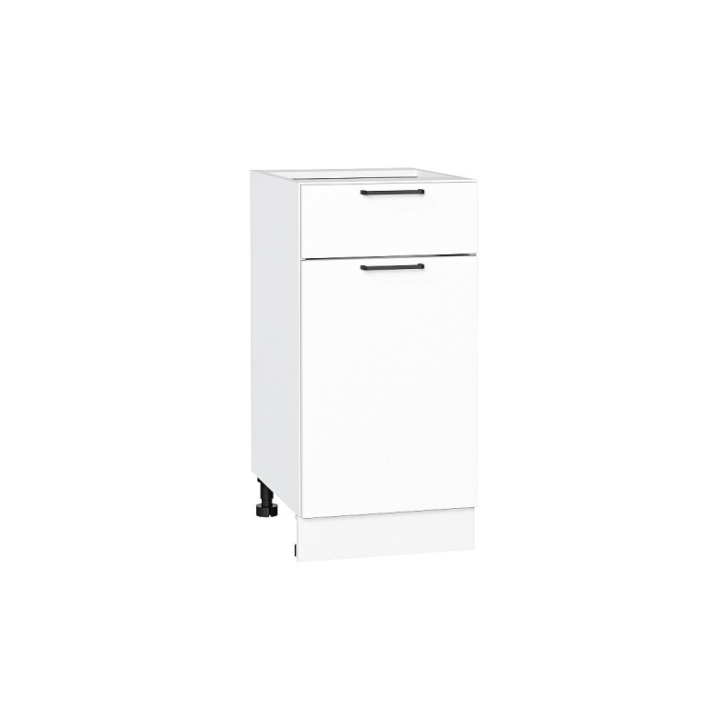 Шкаф нижний с 1-ой дверцей и ящиком Флэт