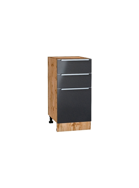 Шкаф нижний с 3-мя ящиками Фьюжн
