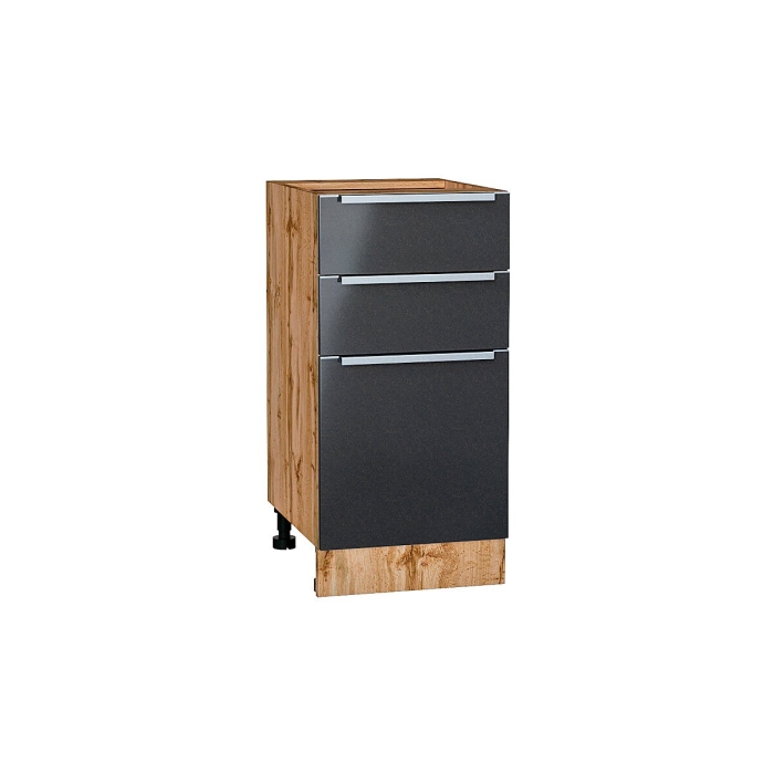 Шкаф нижний с 3-мя ящиками Фьюжн