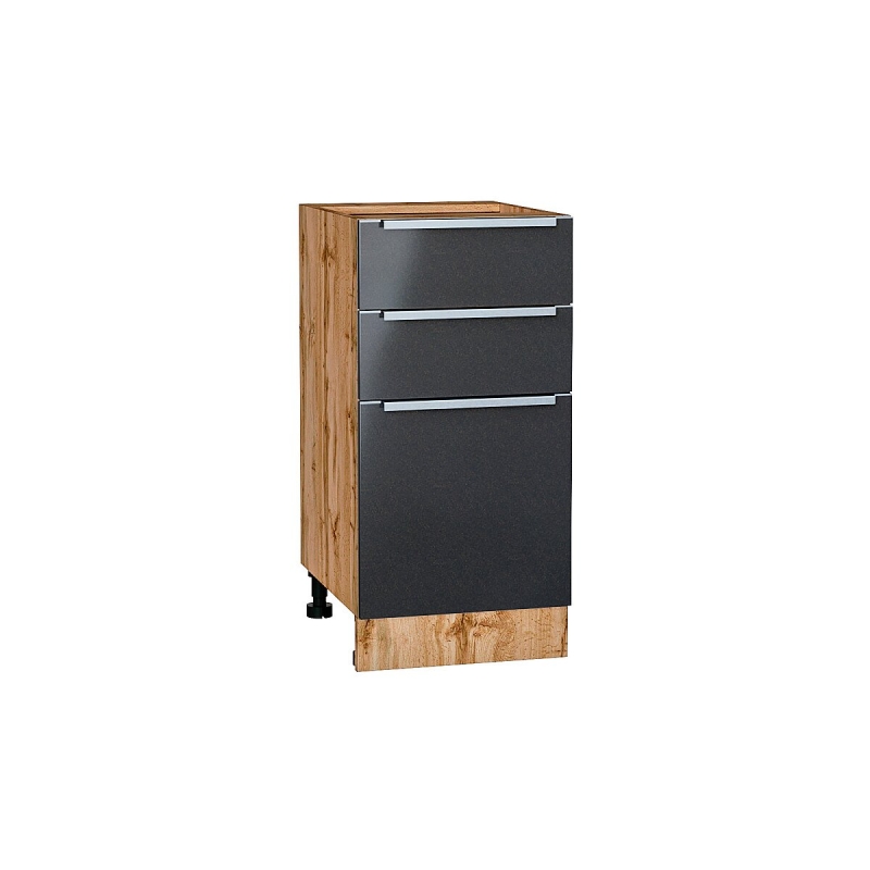 Шкаф нижний с 3-мя ящиками Фьюжн