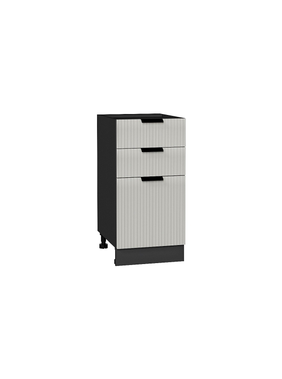 Шкаф нижний с 3-мя ящиками Евро Лайн