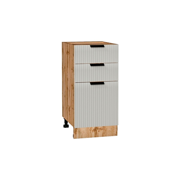 Шкаф нижний с 3-мя ящиками Евро Лайн