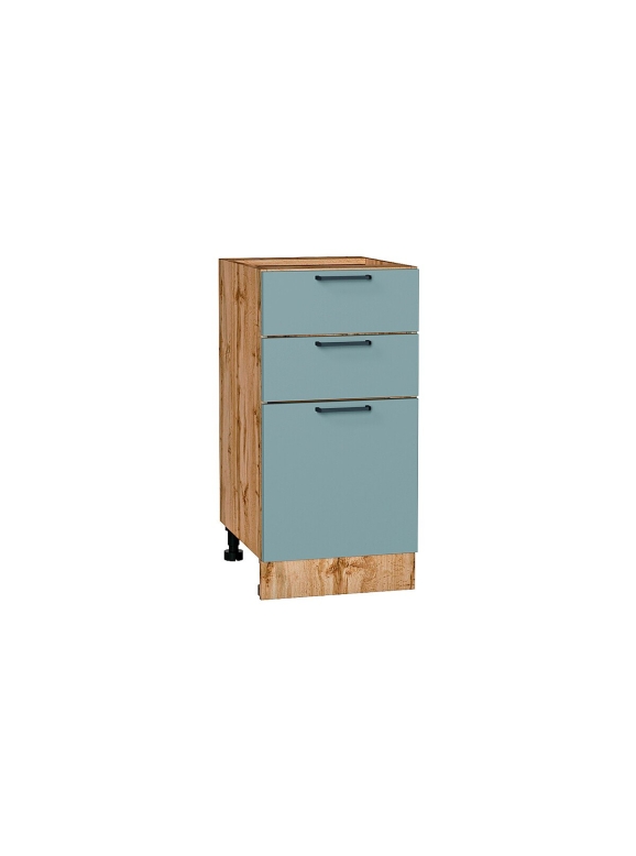 Шкаф нижний с 3-мя ящиками Флэт