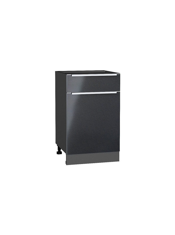 Шкаф нижний с 1-ой дверцей и ящиком Фьюжн