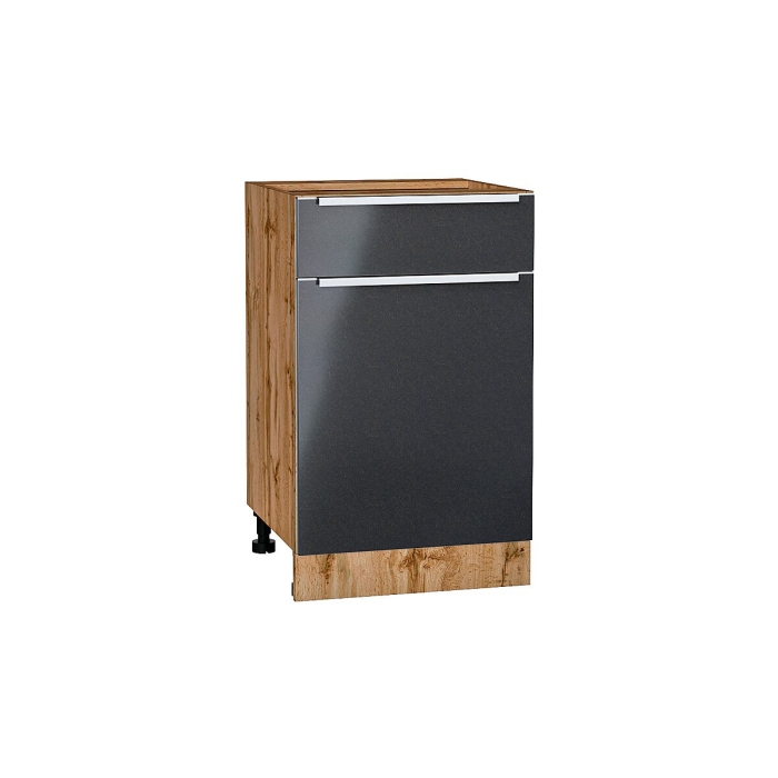 Шкаф нижний с 1-ой дверцей и ящиком Фьюжн