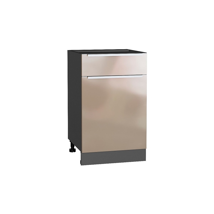 Шкаф нижний с 1-ой дверцей и ящиком Фьюжн