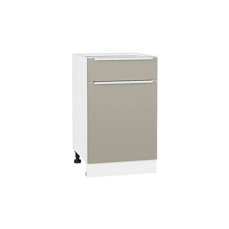 Шкаф нижний с 1-ой дверцей и ящиком Фьюжн