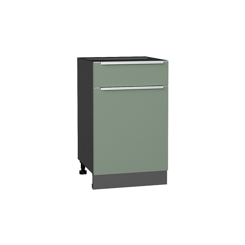 Шкаф нижний с 1-ой дверцей и ящиком Фьюжн