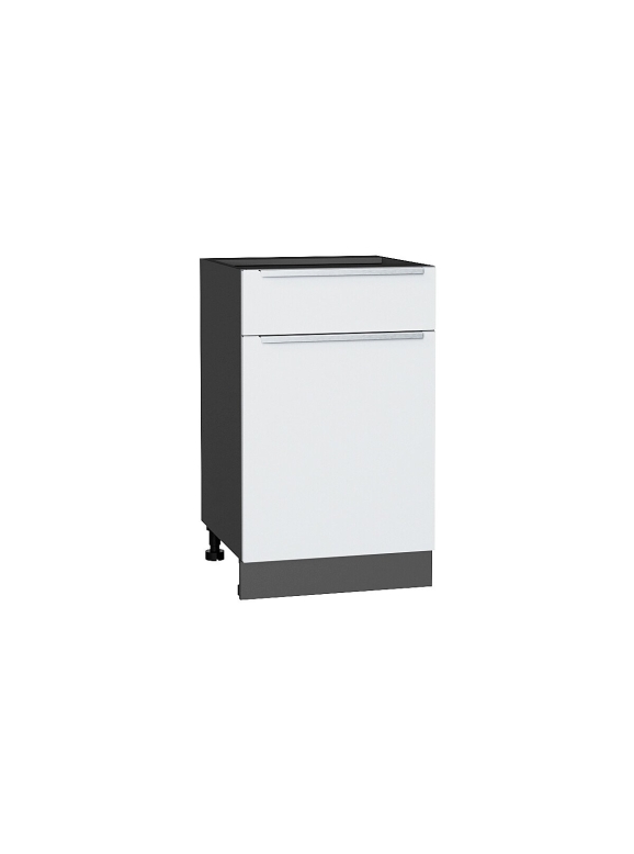 Шкаф нижний с 1-ой дверцей и ящиком Фьюжн