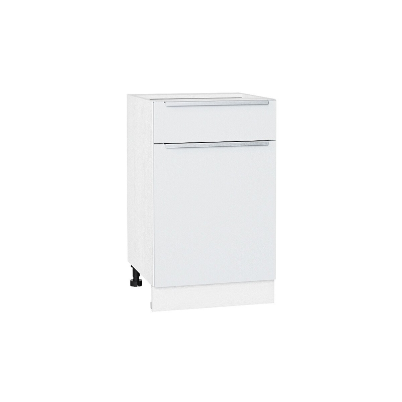 Шкаф нижний с 1-ой дверцей и ящиком Фьюжн