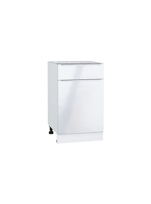 Шкаф нижний с 1-ой дверцей и ящиком Фьюжн