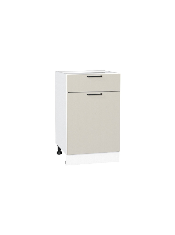 Шкаф нижний с 1-ой дверцей и ящиком Флэт
