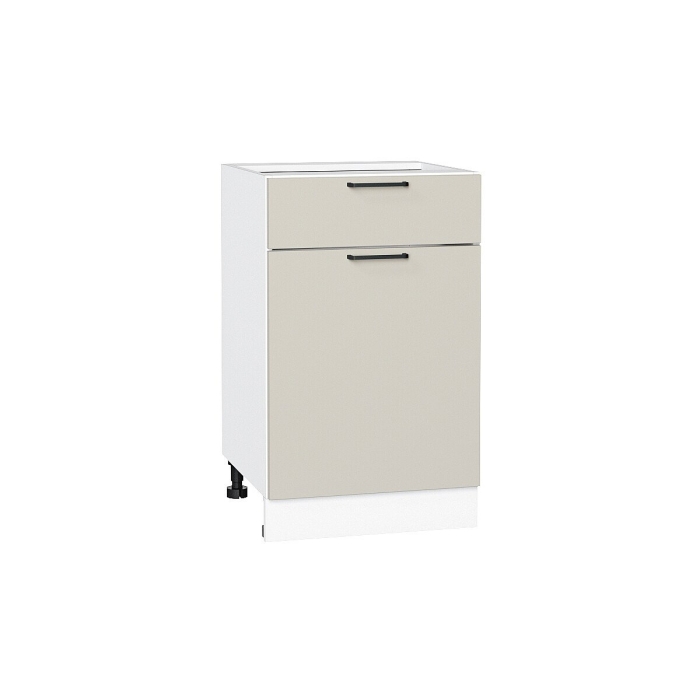 Шкаф нижний с 1-ой дверцей и ящиком Флэт