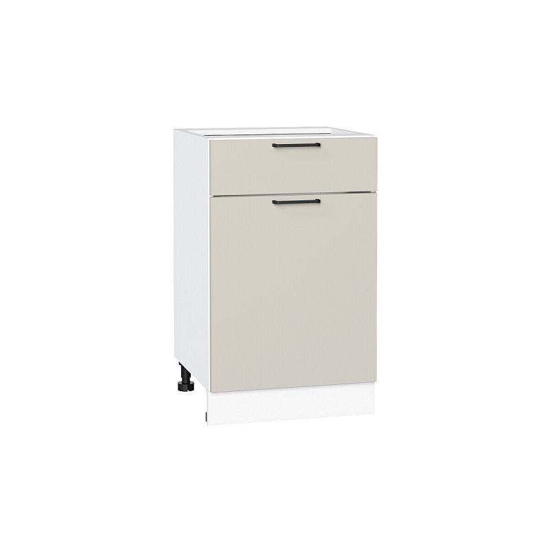 Шкаф нижний с 1-ой дверцей и ящиком Флэт