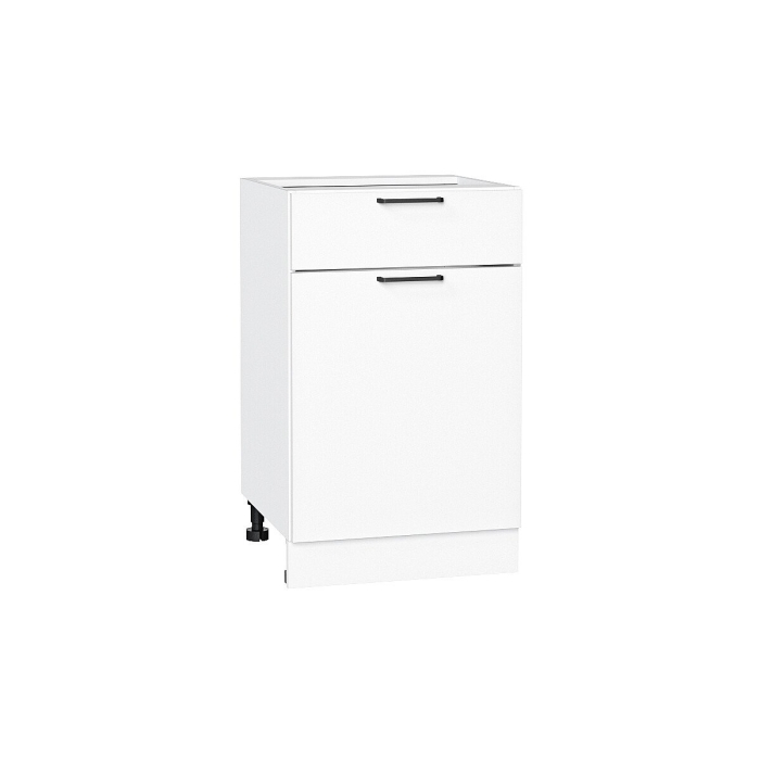 Шкаф нижний с 1-ой дверцей и ящиком Флэт