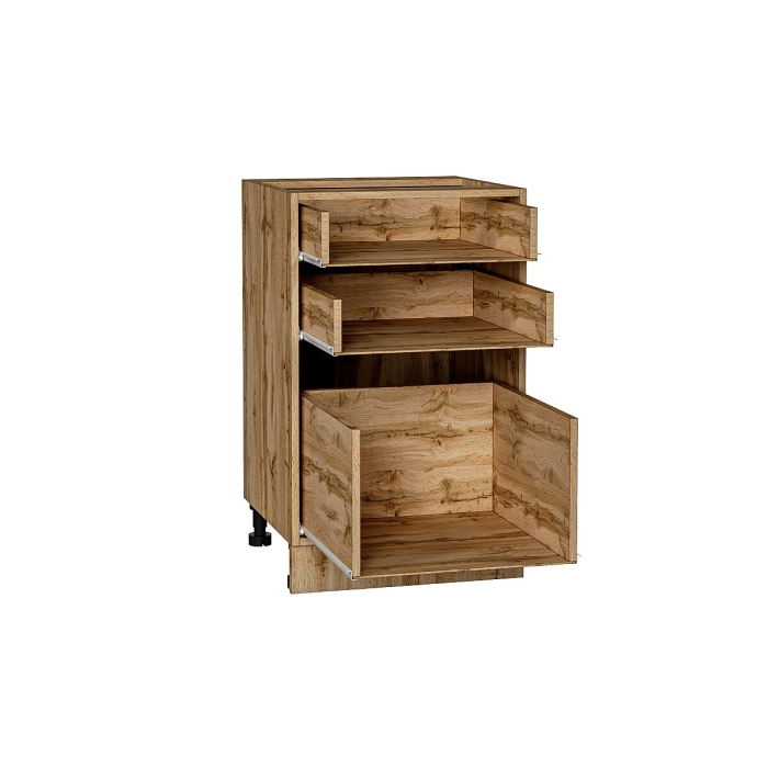 Каркас нижнего шкафа с 3-мя ящиками Н 503