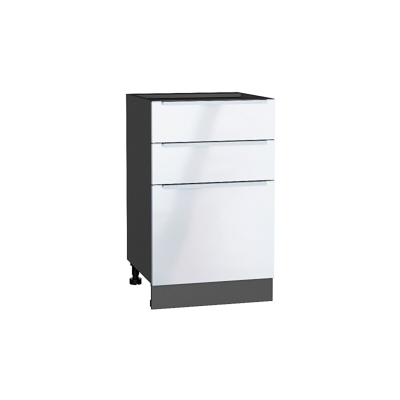 Шкаф нижний с 3-мя ящиками Фьюжн