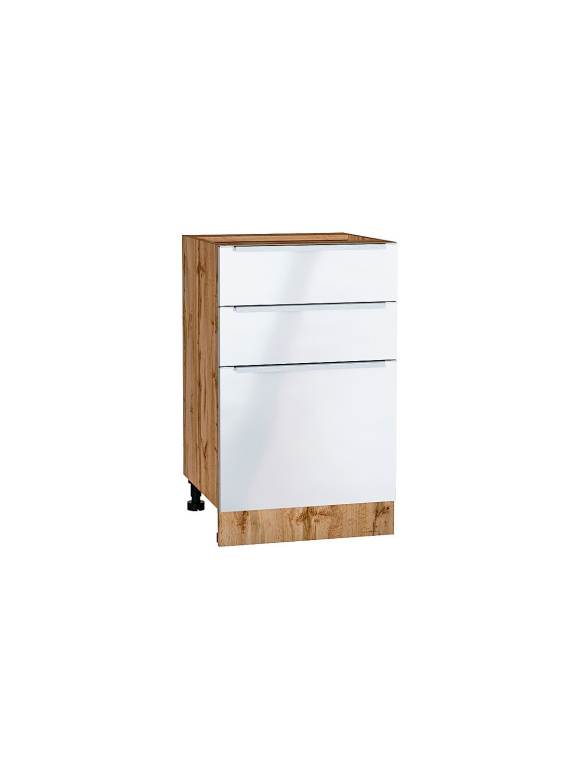 Шкаф нижний с 3-мя ящиками Фьюжн