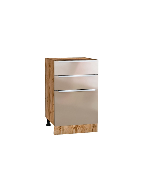 Шкаф нижний с 3-мя ящиками Фьюжн