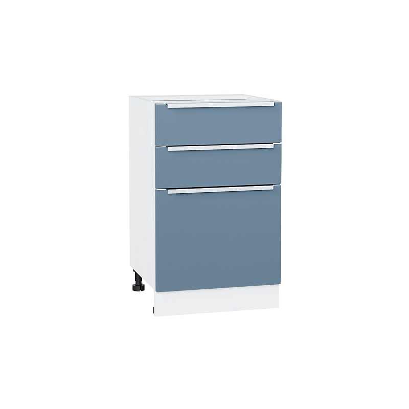 Шкаф нижний с 3-мя ящиками Фьюжн