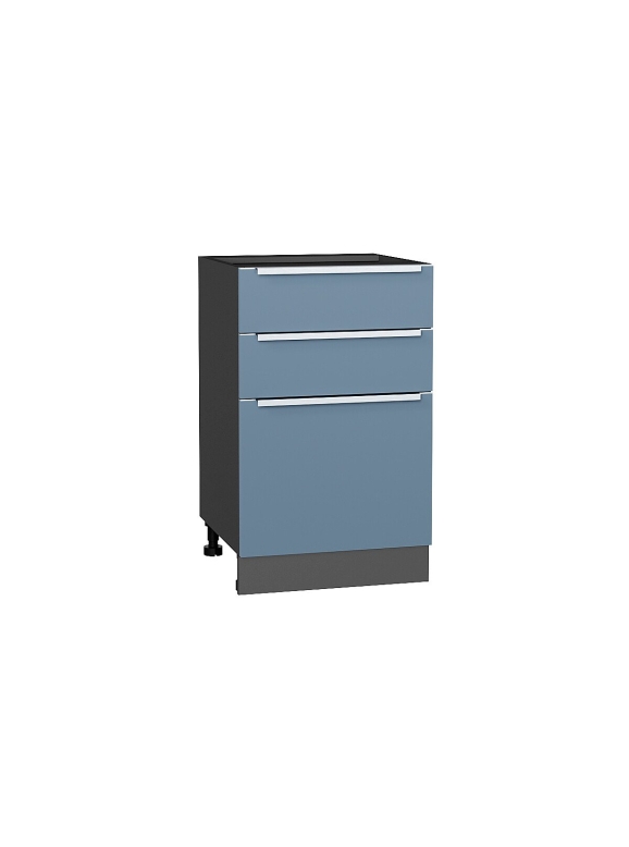 Шкаф нижний с 3-мя ящиками Фьюжн