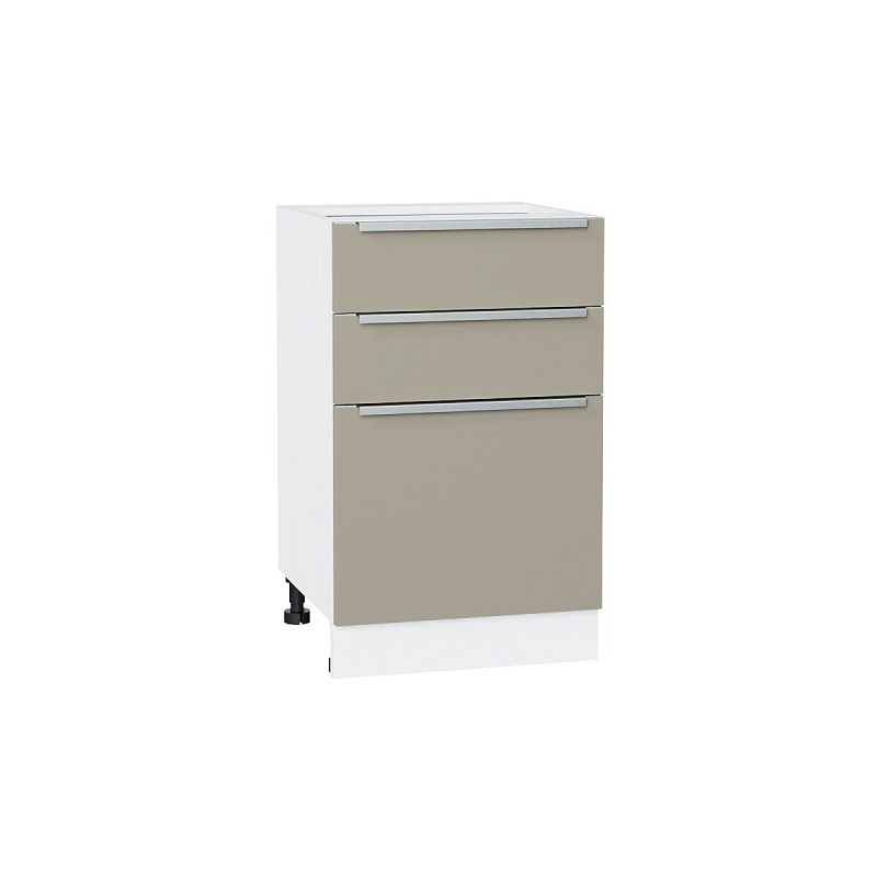 Шкаф нижний с 3-мя ящиками Фьюжн