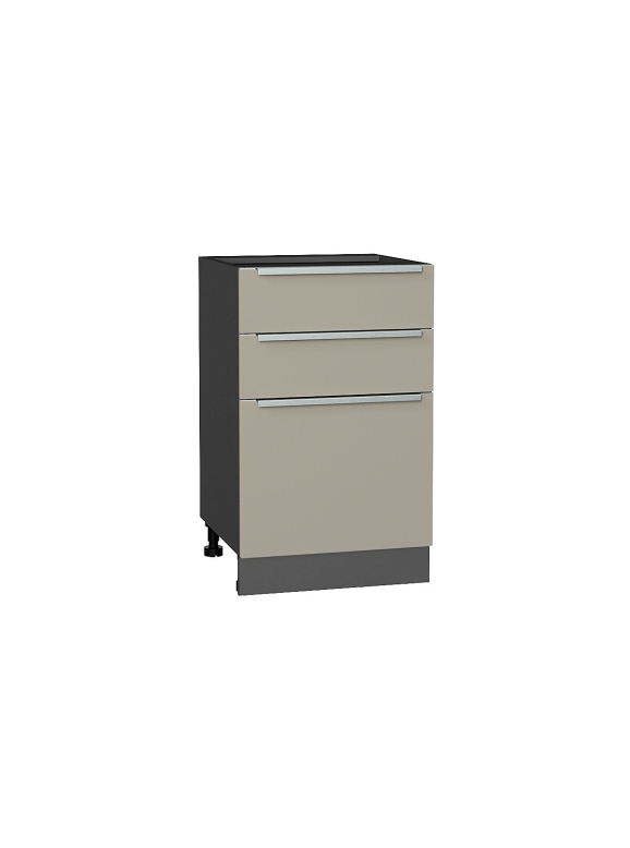 Шкаф нижний с 3-мя ящиками Фьюжн