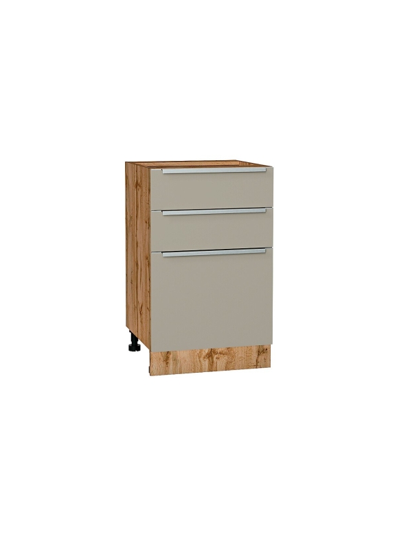 Шкаф нижний с 3-мя ящиками Фьюжн