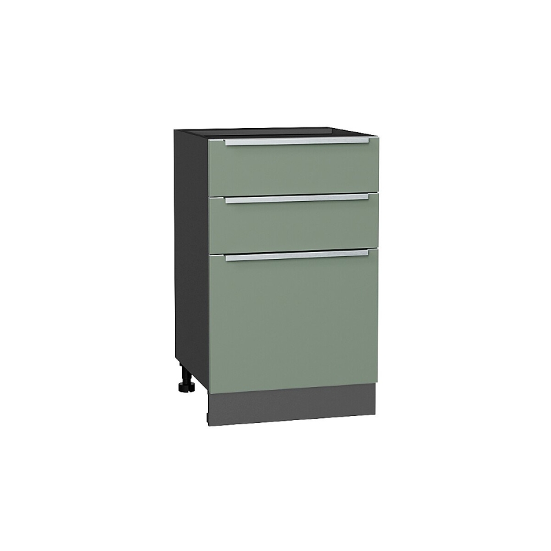 Шкаф нижний с 3-мя ящиками Фьюжн