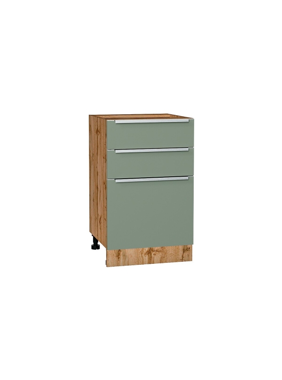 Шкаф нижний с 3-мя ящиками Фьюжн