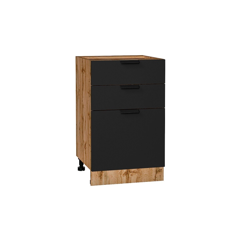 Шкаф нижний с 3-мя ящиками Евро