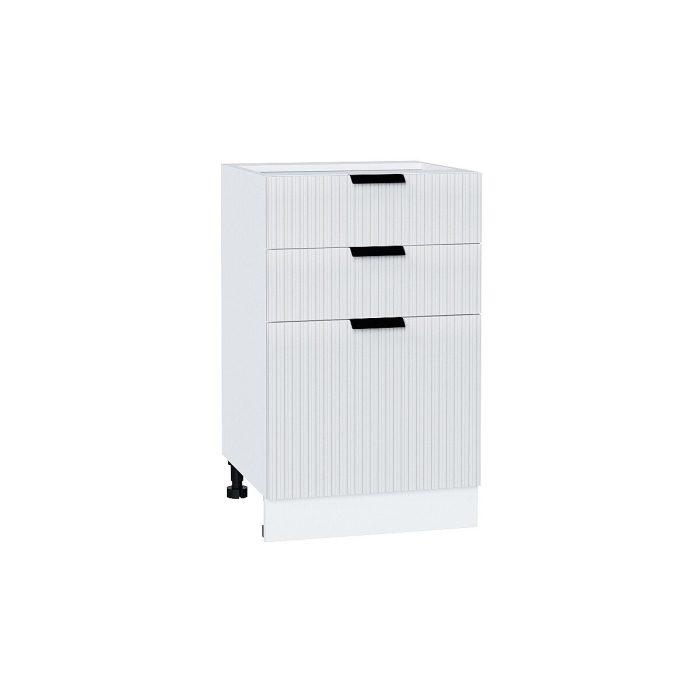 Шкаф нижний с 3-мя ящиками Евро Лайн