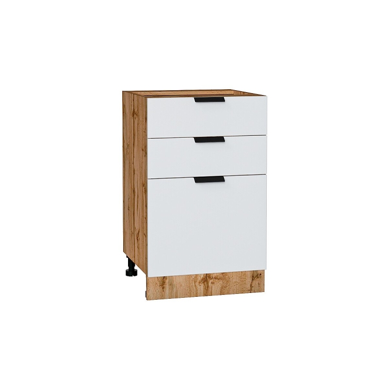 Шкаф нижний с 3-мя ящиками Евро