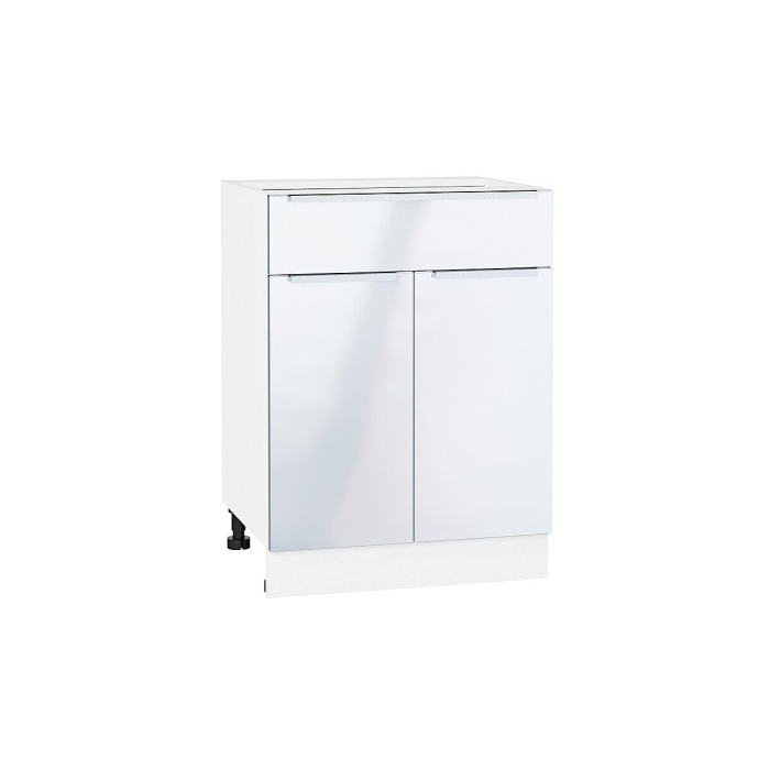 Шкаф нижний с 2-мя дверцами и ящиком Фьюжн