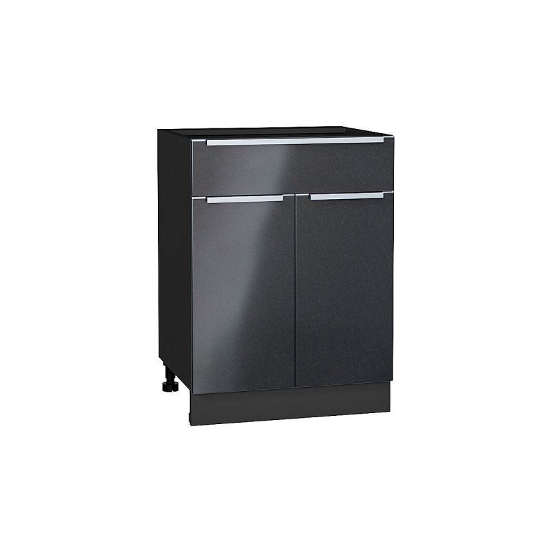 Шкаф нижний с 2-мя дверцами и ящиком Фьюжн