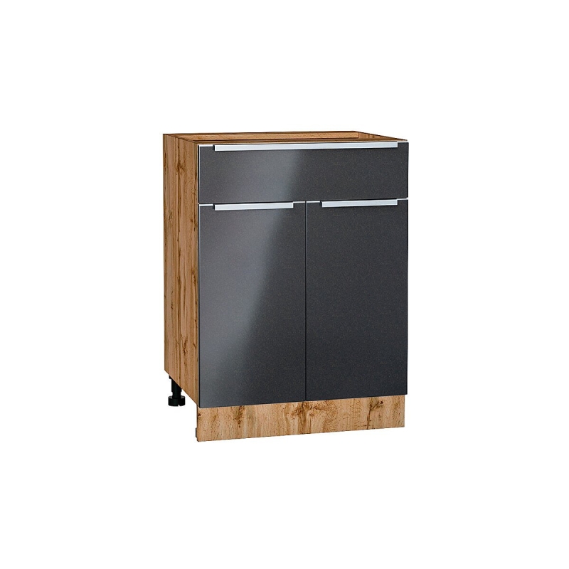 Шкаф нижний с 2-мя дверцами и ящиком Фьюжн