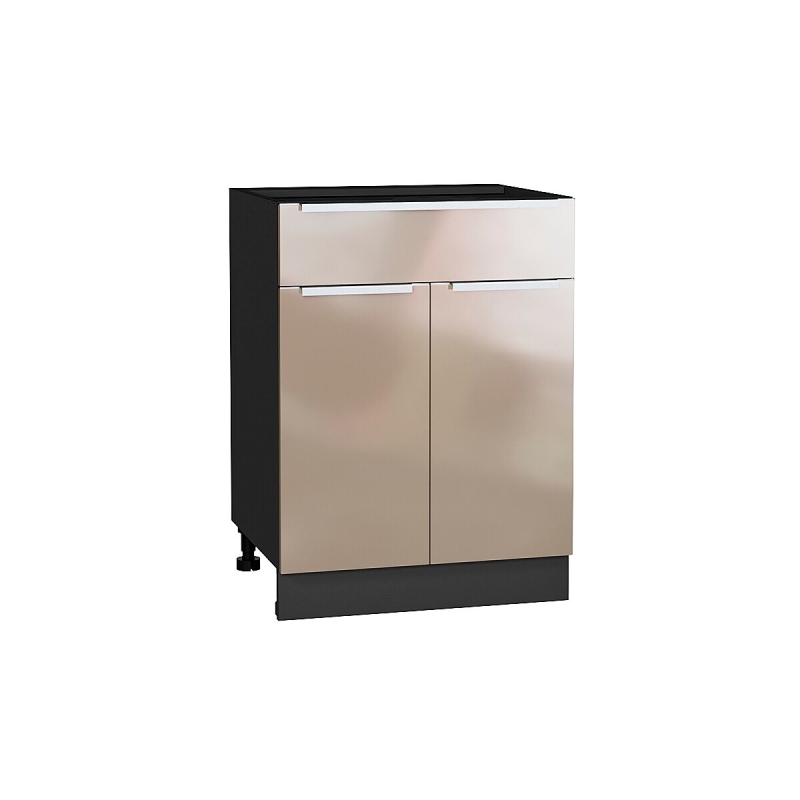 Шкаф нижний с 2-мя дверцами и ящиком Фьюжн