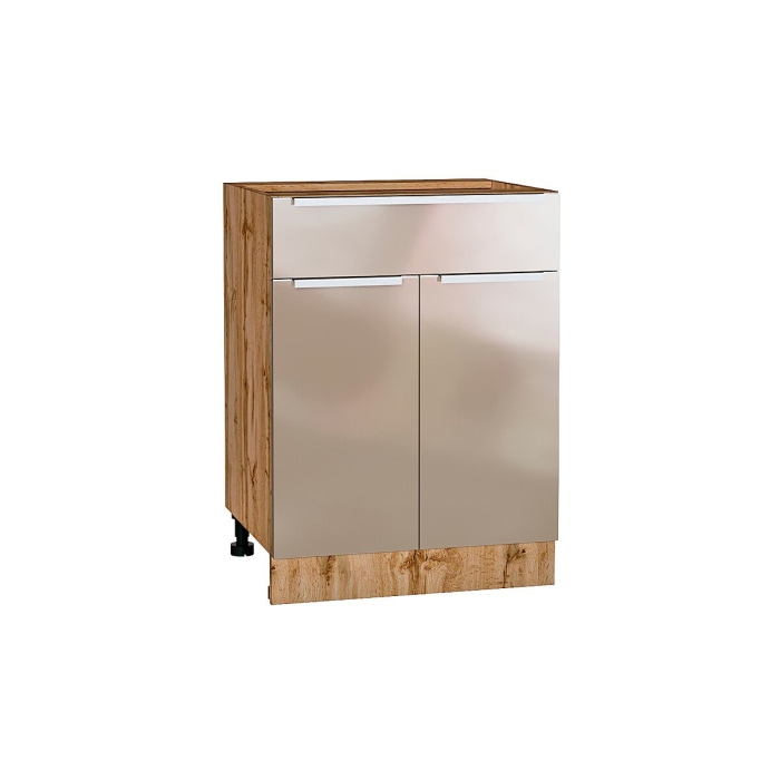 Шкаф нижний с 2-мя дверцами и ящиком Фьюжн