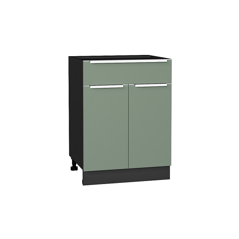 Шкаф нижний с 2-мя дверцами и ящиком Фьюжн