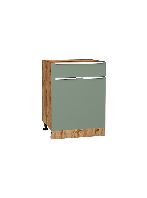 Шкаф нижний с 2-мя дверцами и ящиком Фьюжн