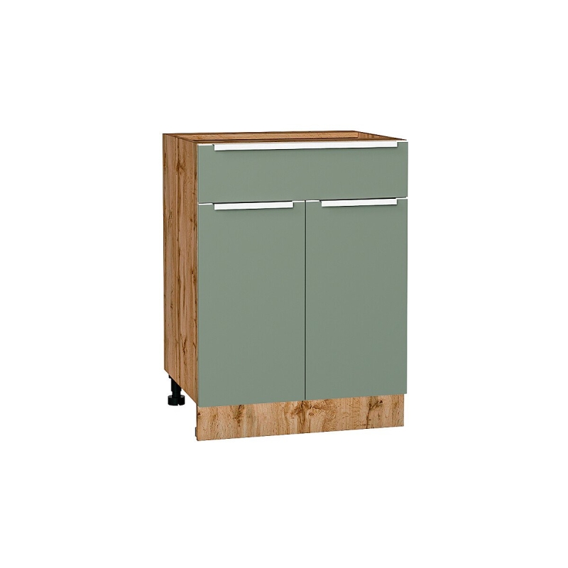 Шкаф нижний с 2-мя дверцами и ящиком Фьюжн