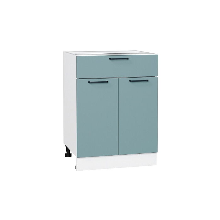 Шкаф нижний с 2-мя дверцами и ящиком Флэт