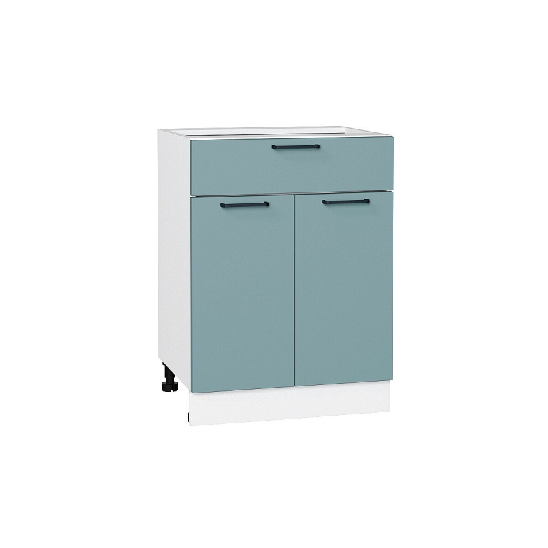 Шкаф нижний с 2-мя дверцами и ящиком Флэт