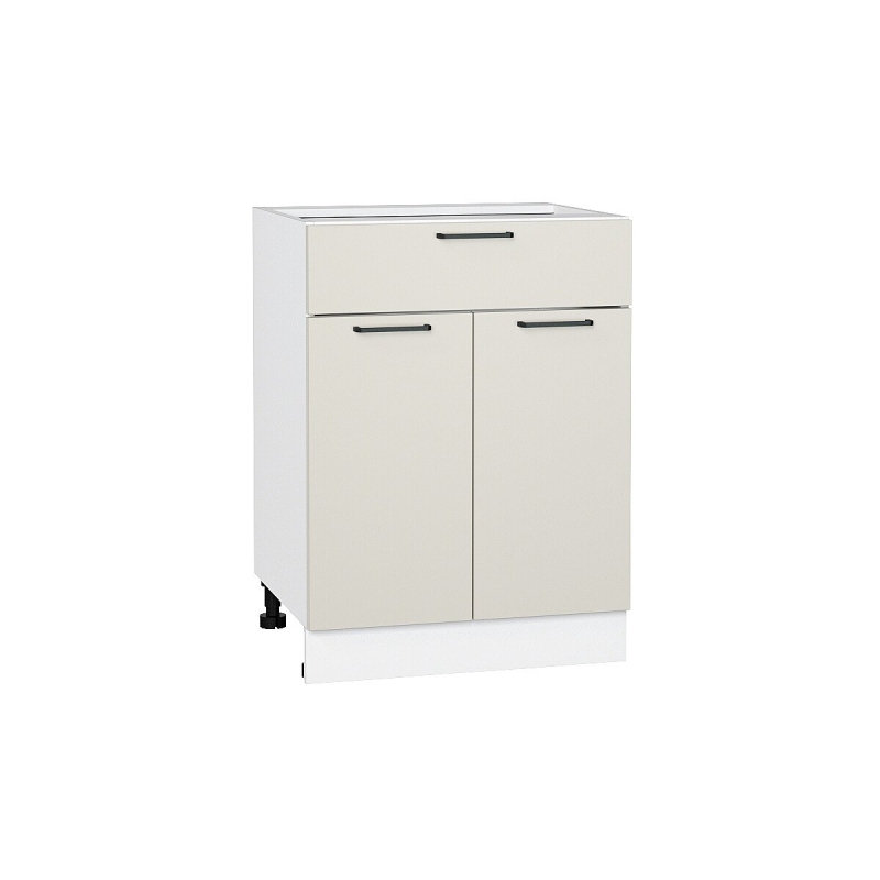 Шкаф нижний с 2-мя дверцами и ящиком Флэт