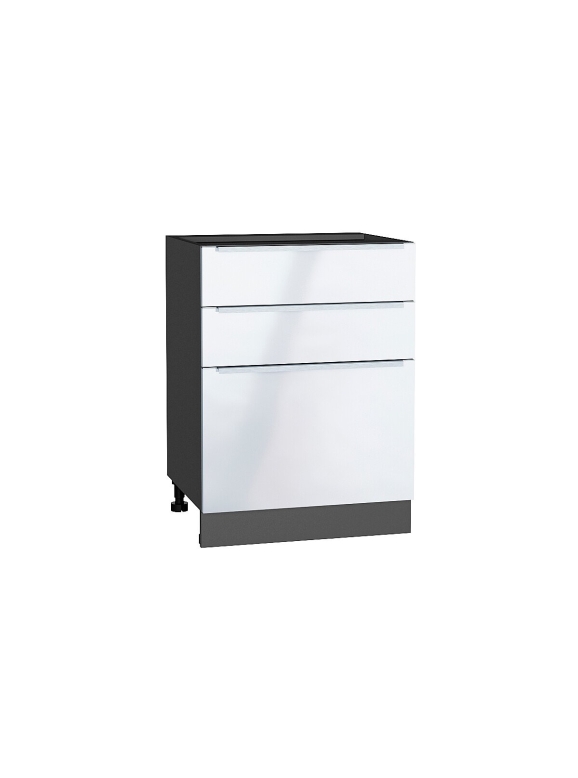 Шкаф нижний с 3-мя ящиками Фьюжн
