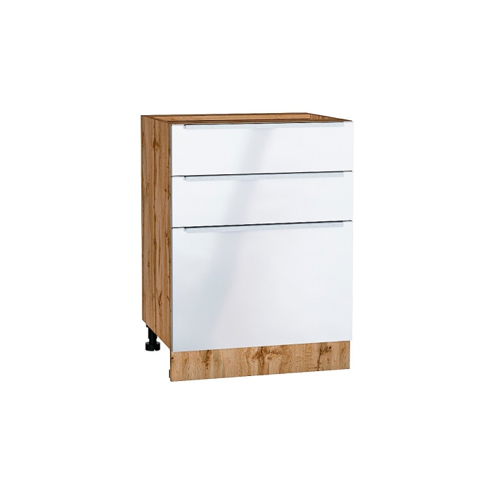 Шкаф нижний с 3-мя ящиками Фьюжн